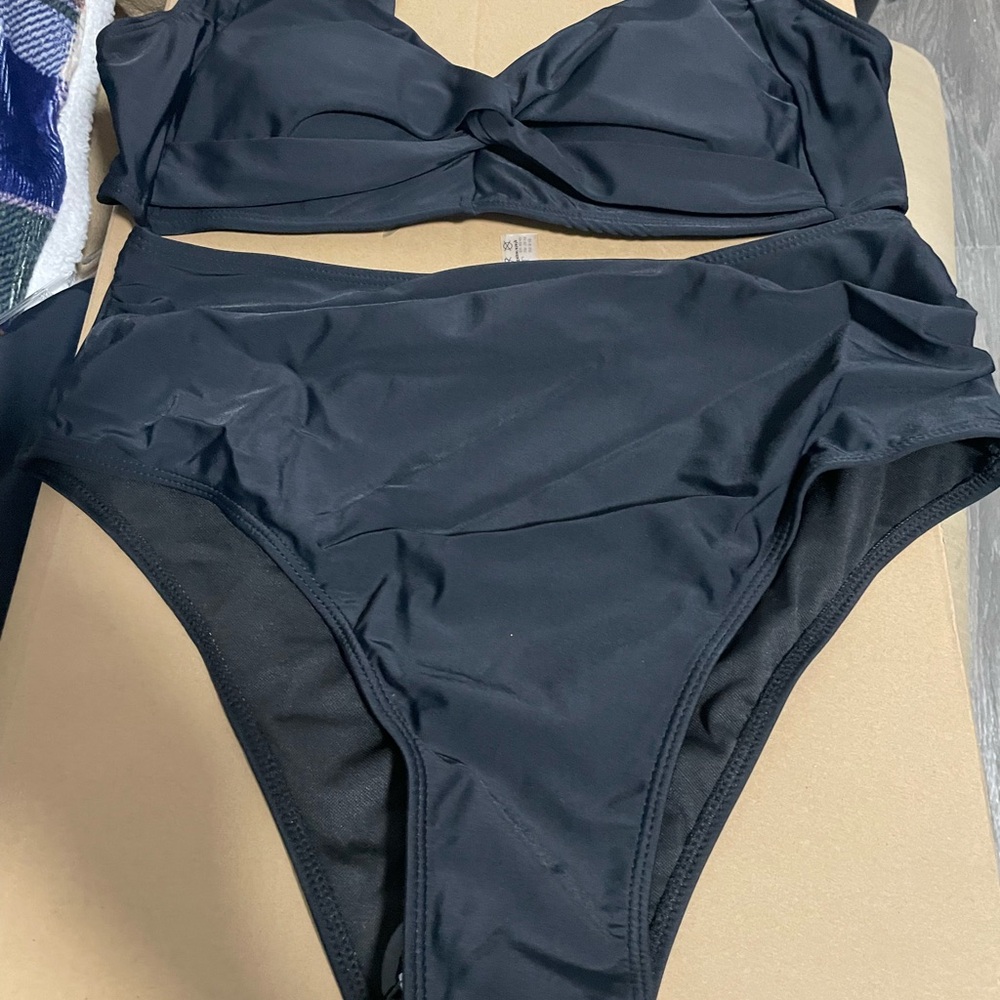 Zaful Classic Black Bikini Set